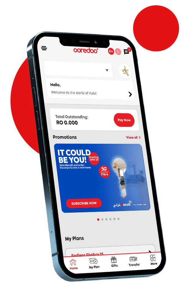 Ooredoo App preview